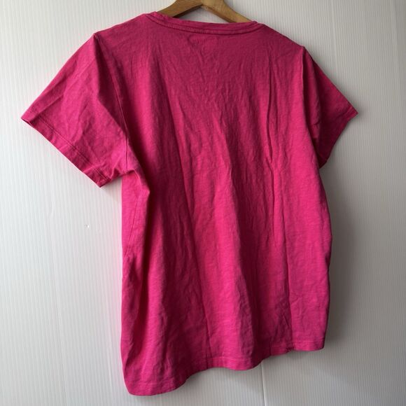 J. Crew Factory Women's "Flamingo w Pineapple" Collector's T Shirt Pink Sz L - Picture 10 of 12